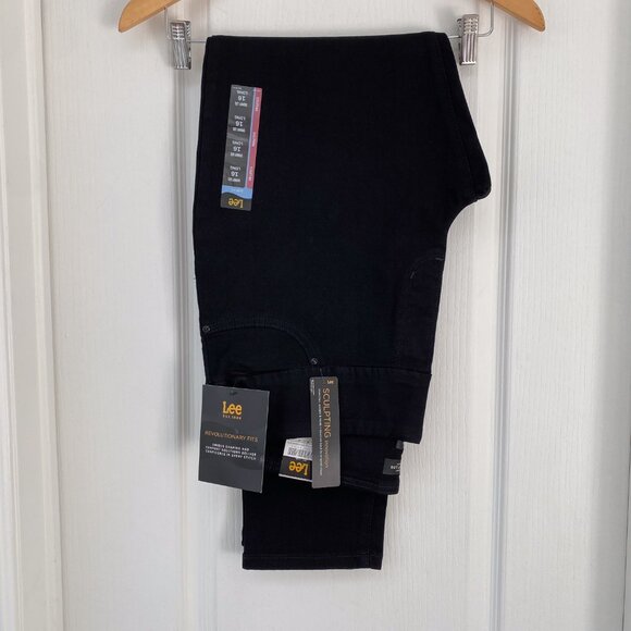 Lee - Sculpting - Slim Fit Skinny Mid-Rise Pull-On Jean - 16 Long - Picture 5 of 12